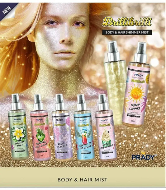 BRUME SCINTILLANTE CORPS ET CHEVEUX PRADY SWEET MACADAMIA