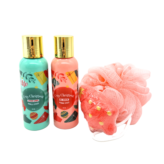 Coffret Bain Traîneau Cozy Christmas - FRENCH TENDANCE