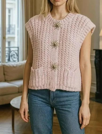 Gilet Broche