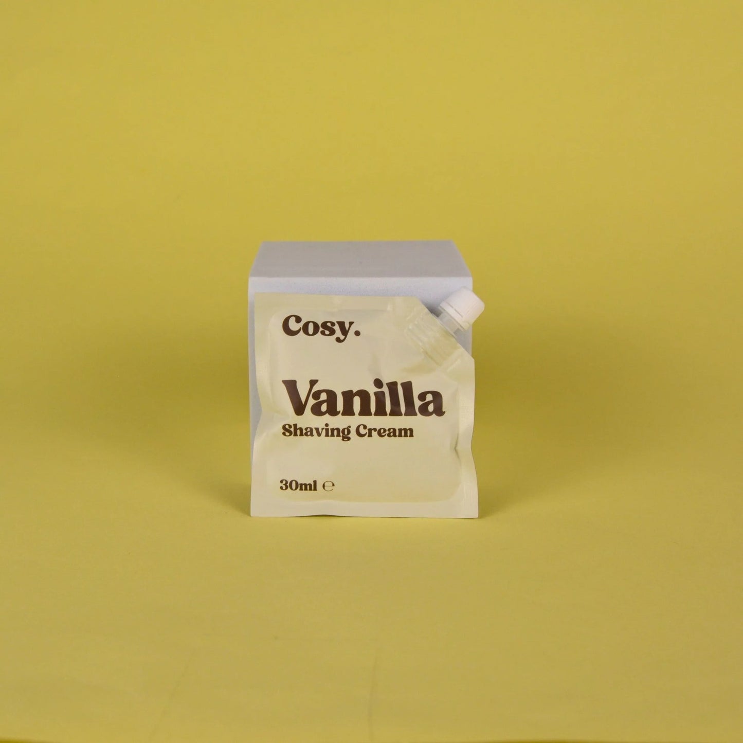Crème à raser à la vanille