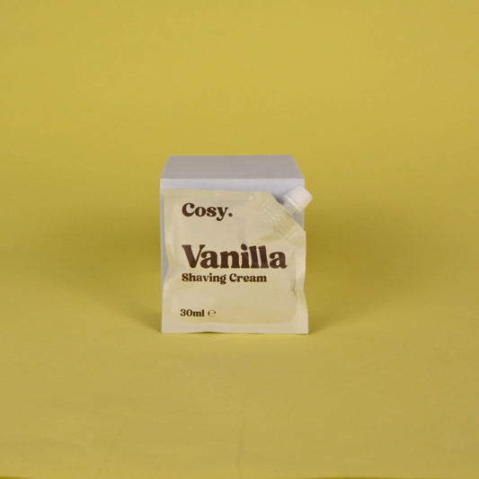 Crème à raser à la vanille