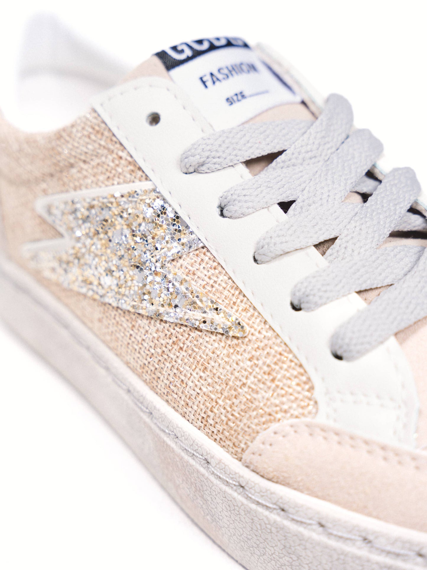 259933 - Baskets avec paillettes contrastantes