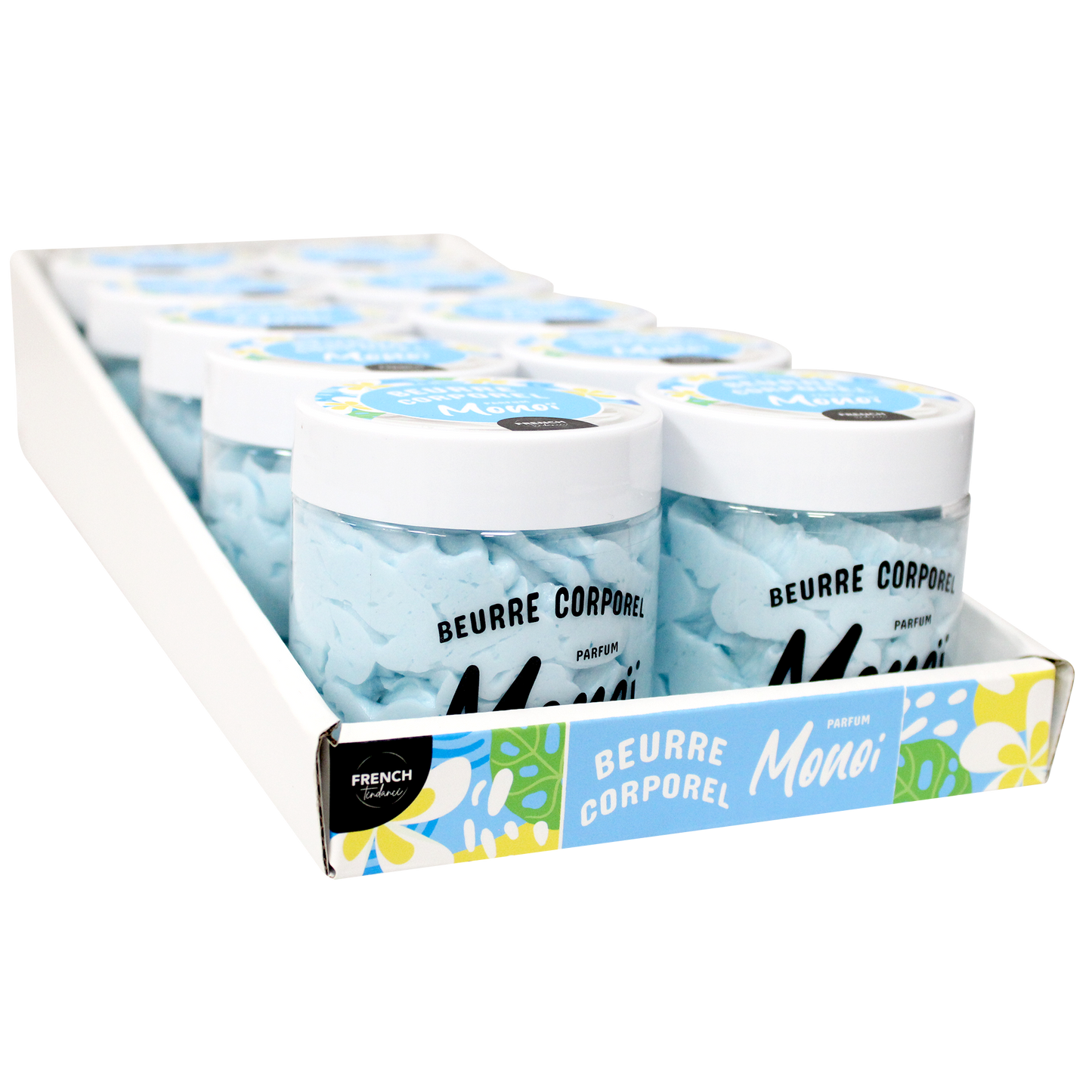 Beurre Corporel fouetté - 190ml - Senteur Monoï - FT