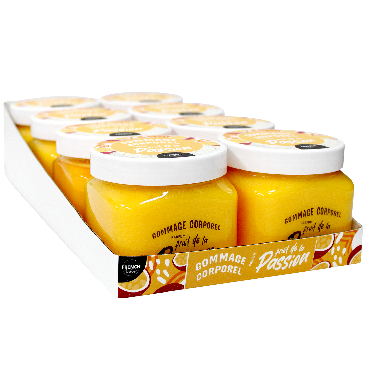 Gommage corps 470 gr - Senteur  Passion - FRENCH TENDANCE